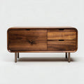 Mobiletto in legno di noce con cassetti misura 120 x 60 x 45cm