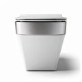 Contenitore per alimenti in plastica bianca con coperchio grigio 20 x 20 x 15cm